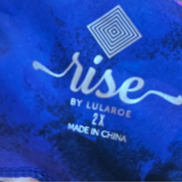 Lularoe workout ‘Rise’ leggings 2xl - Picture 2 of 3